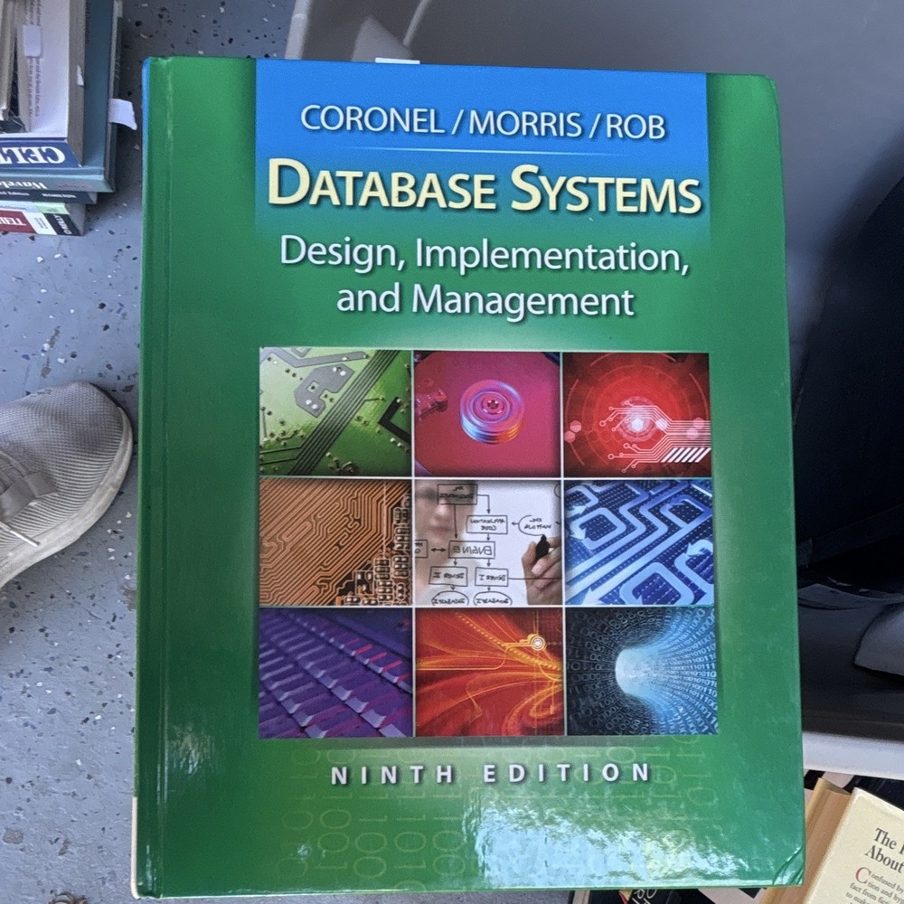 Database Systems: Design, Implementation & Management 9th HC 2009 Coronel